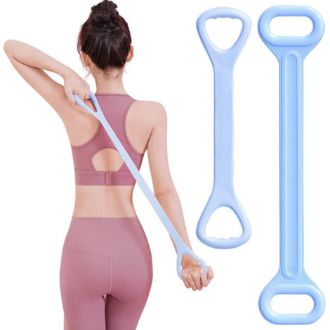 elastische Fitnessbänder für Arme und Rücken, elastisches Widerstandstrainingsgerät für Yoga und Dehnübungen