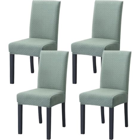 Elastische Stuhlhussen, 4er-Set, moderne Stretch-Stuhlhussen