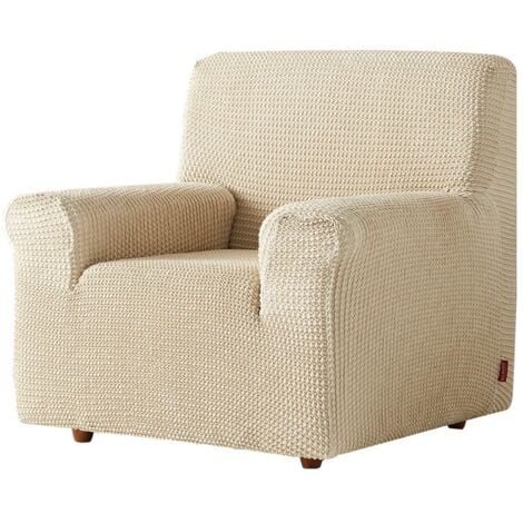 Multielastischer Bezug Bali grau für Sofa 1 Sitzer belmarti