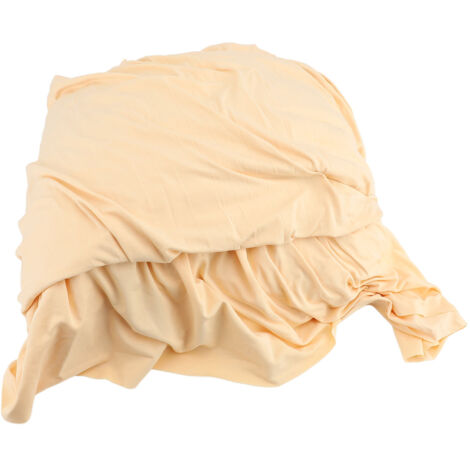 Elastischer Sofabezug mit Saum, komplett umschließend, rutschfest, dehnbar, waschbar, Möbelschutz, 2-Sitzer, beige