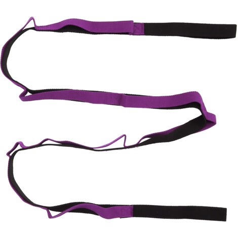 Elastisches Fitnessband für Yoga, Pilates und Rehabilitation – Vielseitiges, verstellbares Widerstandsband
