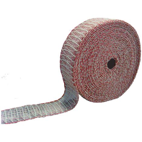 ELASTISCHES NETZWERK FÜR FLEISCH IN SAUCE 18 QUADRATISCHER DURCHMESSER 12 MM ROLLE 50 MT.