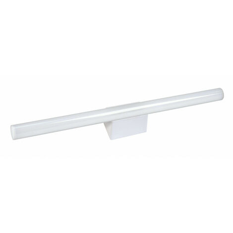 ELASTO LED 2 Applique murale minimaliste, tube S14d LED fourni, en métal blanc ARIC 51202