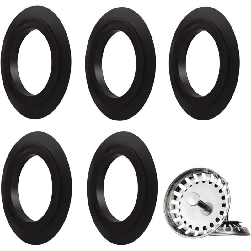 Tehtuy Elastomer Sink Drain Seal For Kitchen Basin And Bathtub, For Filter Baskets, Drain Plug, Valve And Strainer, Sink Valve (o-rings For 78, 79, 80, 82,