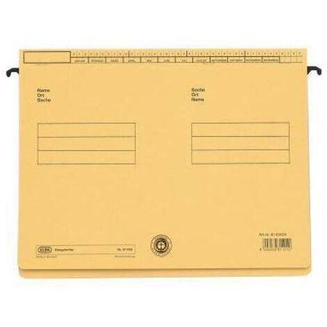 ELBA Hängehefter ELBA Sorte 81 DIN A4 250g/m² Manilakarton recycelt chamois
