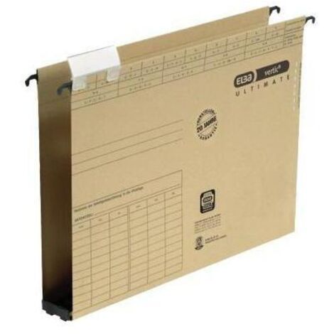 ELBA Hängesammler vertic Ultimate 100552063 DIN A4 40mm Karton braun