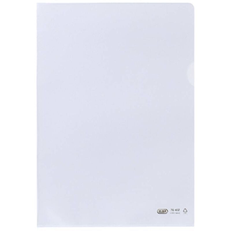 Pochette transparente din A4 polypropylène 0.15 mm transparent (mat) 100461000 100 pc(s) - Elba