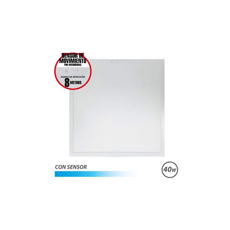 Elbat panneau led 60x60 40w - 4600lm - lumière froide - avec capteur - couleur white