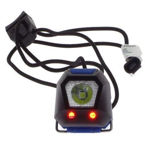 Elbat torche frontale à leds - 2 leds - 37lm - poids 30gr