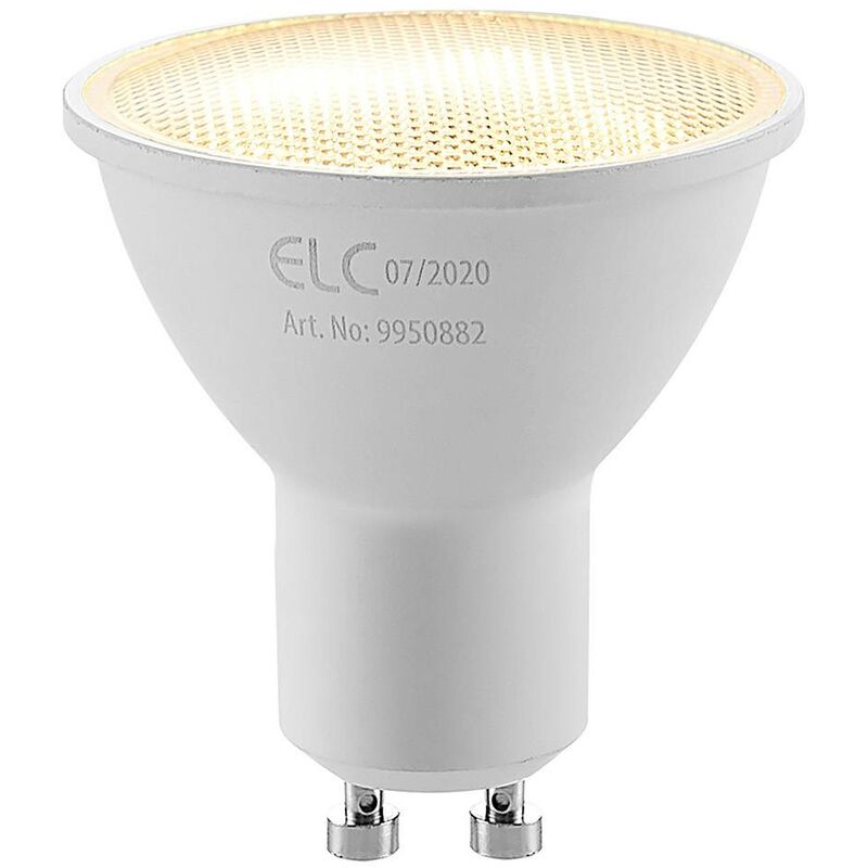

bombilla LED GU10 5W 10ud 2.700K 120° dim en 3 - ELC