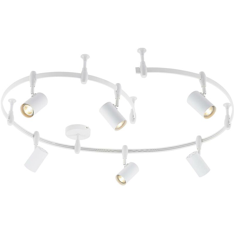 

ELC Delila riel iluminación cilindro blanco arena