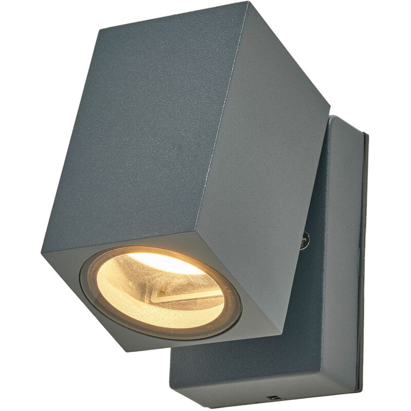 

ELC Nogita foco de pared exterior LED, GU10