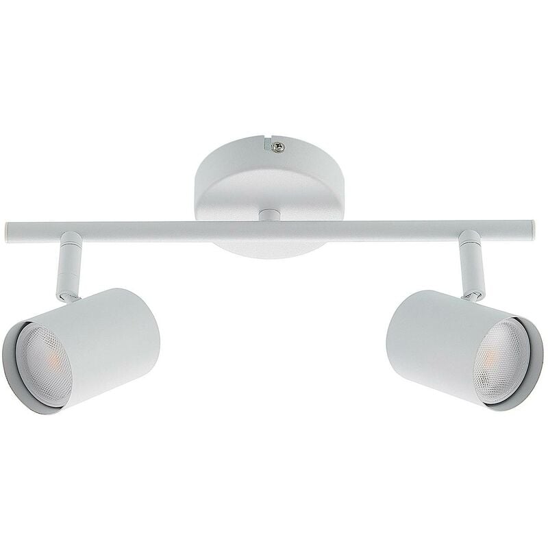 

ELC Tomoki lámpara LED de techo, blanco, 2 luces