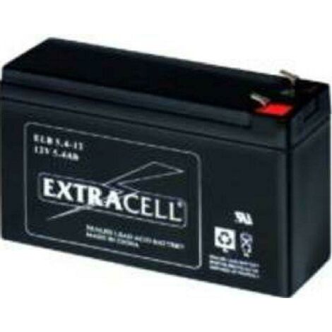 BATTERIA RICARICABILE AL PIOMBO ERMETICO 6 V-3,2 Ah COMPATIBILE LAMPADE  EMERGENZA BEGHELLI