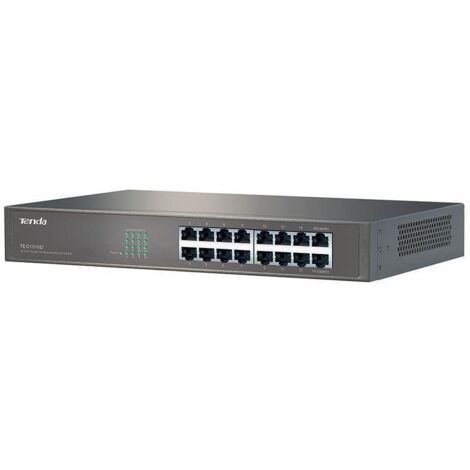 Elcart switch gigabit 16 porte teg1016d tenda no poe 429421100
