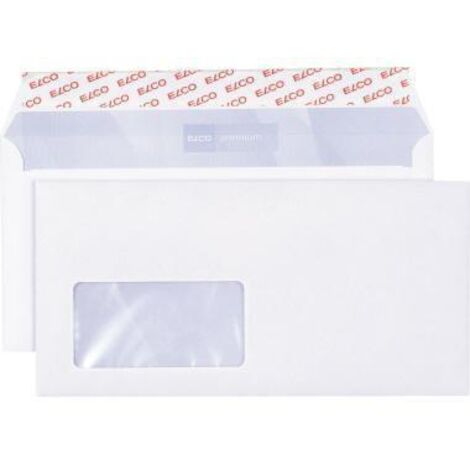 ELCO Briefumschlag Office 7453412 DL mF hk weiß 200 St./Pack.