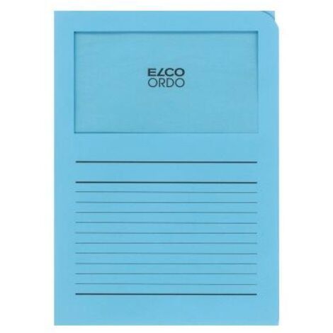 ELCO Sichtmappe Ordo classico 29489.31 A4 blau 100 St./Pack.