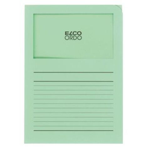 ELCO Sichtmappe ORDO Classico 29489.61 A4 grün 100 St./Pack.