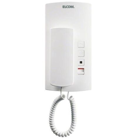 Elcom Audio-Innenstation 1+n AP ws Rufunterscheid Rufabschaltung 1308100