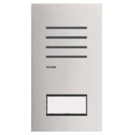 Elcom Türstation-Audio 1/1 2D Edelstahl ONE REQ001Y
