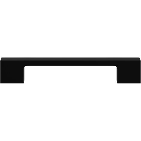 Elder Matt Black 128mm Furniture Handle