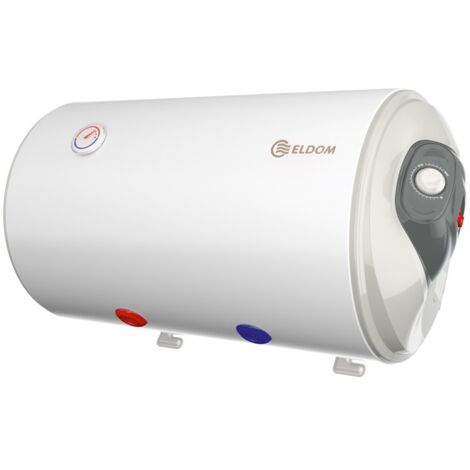 Eldom – Chauffe-eau à accumulation 80 litres – Puissance 2 kW – Montage mural horizontal – Classe énergétique C – Isolation 33 mm - EAU 2 KW