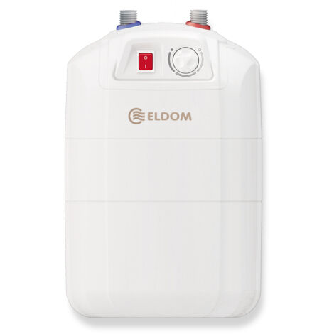 Eldom – Chauffe-eau électrique sous évier 10L – Puissance 2 kW – Isolation en mousse polyuréthane – Dimensions 430x285x288mm
