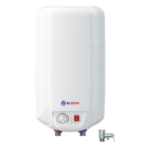Eldom – Chauffe-eau électrique sur-évier 15L 2000W 230V – Excellent isolation mousse polyuréthane – Installation verticale au-dessus de l'évier
