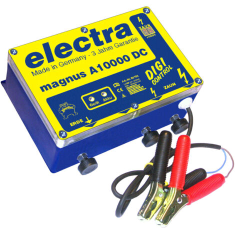 Electra Elektrozaungerät magnus A10000DC - Hochleistungsgerät für den 12V-Betrieb