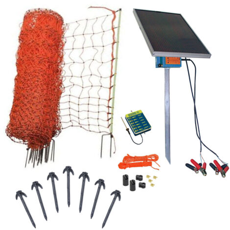 Electra Starter-Set Geflügel S1510, Solar - Geflügelzaun-Komplettset