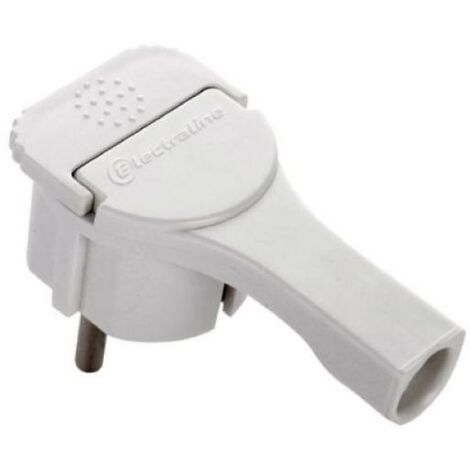 Electraline 16a enchufe plano blanco - 523068