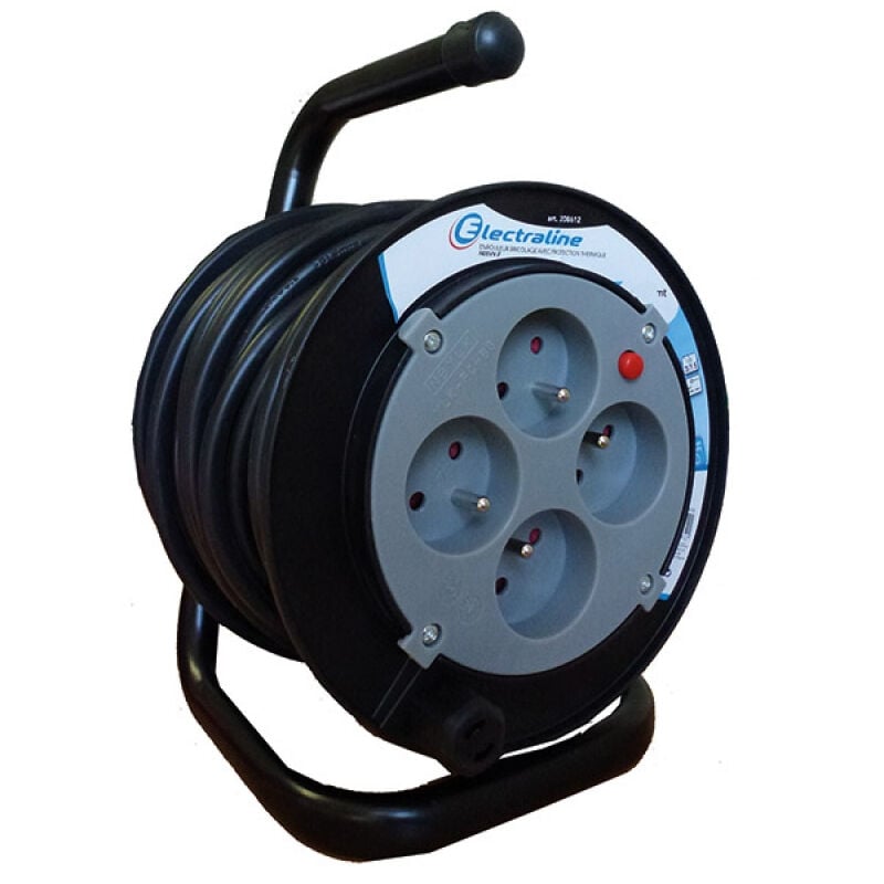 Electraline - Enrouleur rallonge électrique bb-line 3g1,5mm - 15 mêtres