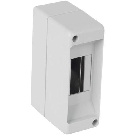 Electraline 60432 Centralino Da Parete Senza Portello, 2/2 Moduli, Bianco