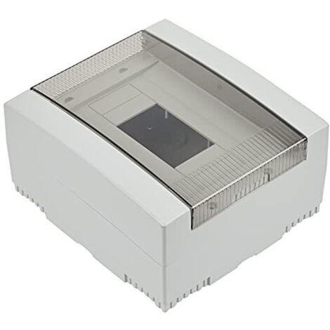 Electraline 60436 Centralino da Parete con Portello, 8 Moduli, Bianco
