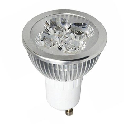 Electraline 63248 Faretto a LED a Risparmio energetico 5W=35W, Attacco GU10, Luce Fredda 400 Lumen