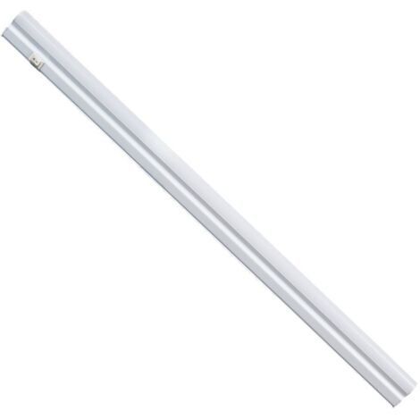 Electraline 65048 Plafoniera LED sottopensile luce naturale 4000K con interruttore 11W 1100 Lumen cavo 1,5 mt per Cucina, Bagno, Camera da Letto, Guardaroba, Libreria