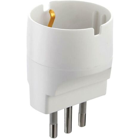 Electraline 71916 Adattatore presa tedesca schuko 10A
