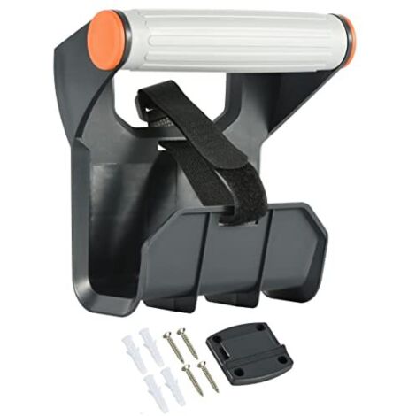 Electraline 94021 Avvolgicavo Avvolgi Prolunghe con maniglia ergonomica e set per il montaggio parete, può avvolgere fino a 25 M di cavo