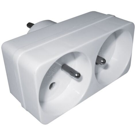 ELECTRALINE - biplite 2pt 16a blanc