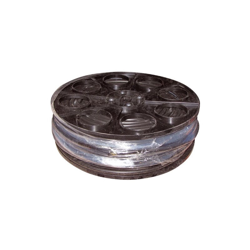 Electraline - Câble rigide R2V U1000 3G1.5 100m noir 1/2 touret