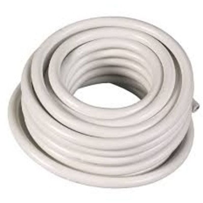 Câble H05VVF 3x1.5 10m blanc couronne - Electraline