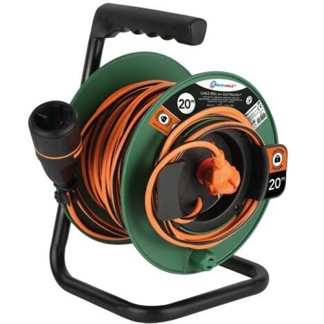 Electraline Electralock VVF 20m enrouleur de câble extérieur