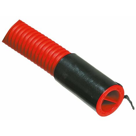 Electraline – Gaine électrique rouge EDF 25 m – Diamètre 40 mm – Protection câbles électriques – Bonne visibilité en milieu sombre