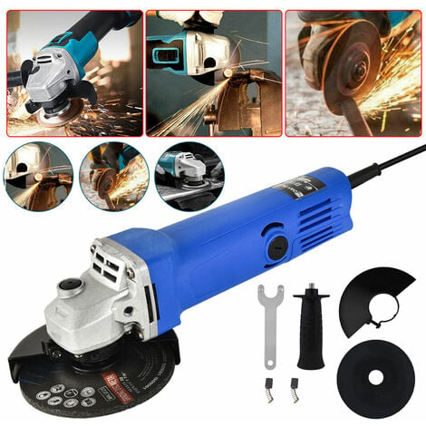 BRIEFNESS Electric Angle Grinder Cutting 12000RPM Speed Polisher Machine Discs Cutter Tool