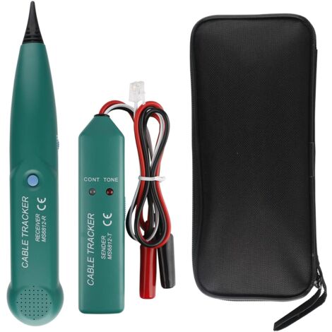 Electric Cable Tracker, Circuit Tester, Telephone Cable Tester, MS6812 Cable Tracker, Electric Cable Detector, Electric Cable Tracker for Line Finding