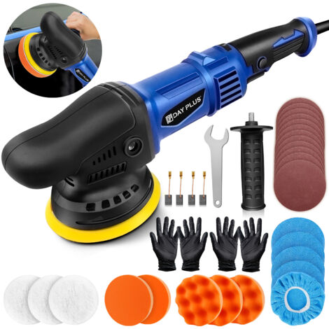 Electric Car Polisher Buffer Sander Car Polishing Machine Buffing Sponge Cleaner Kit
