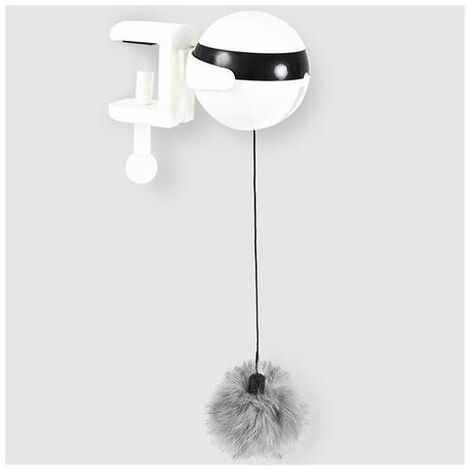 Electric Cat Toy, Electric Lifting Balls, Self Healing Cat Toy, Pet Supplies (White)