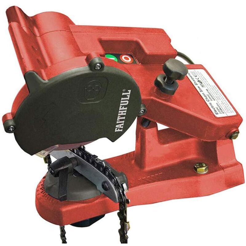 Faithfull - Power Plus Electric Chainsaw Sharpener & Fitted Grind Wheel