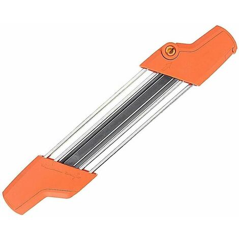 Electric Chainsaw Sharpener, Chain Sharpener, Combined Teeth and Flat Files (Orange 5.2)
