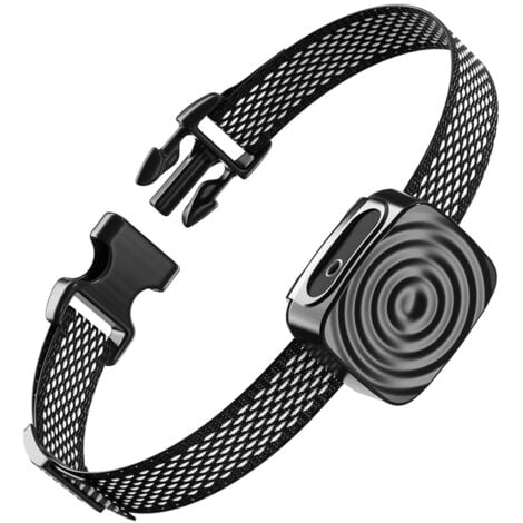 Electric collar for dogs, Anti-barking, Black